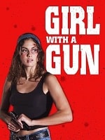 Девушка с пистолетом на телефон